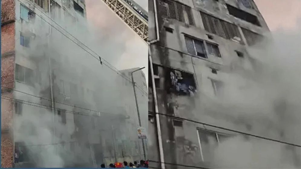 কেরানীগঞ্জে জমেলা টাওয়ারে আগুন, ৪৫ জনকে নিরাপদে উদ্ধার