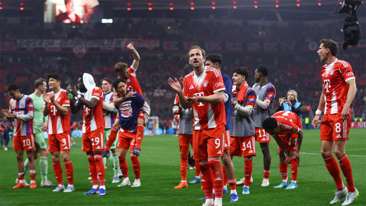 লেভারকুসেনকে ২-০ গোলে হারিয়ে ফাইনালে বায়ার্ন মিউনিখ