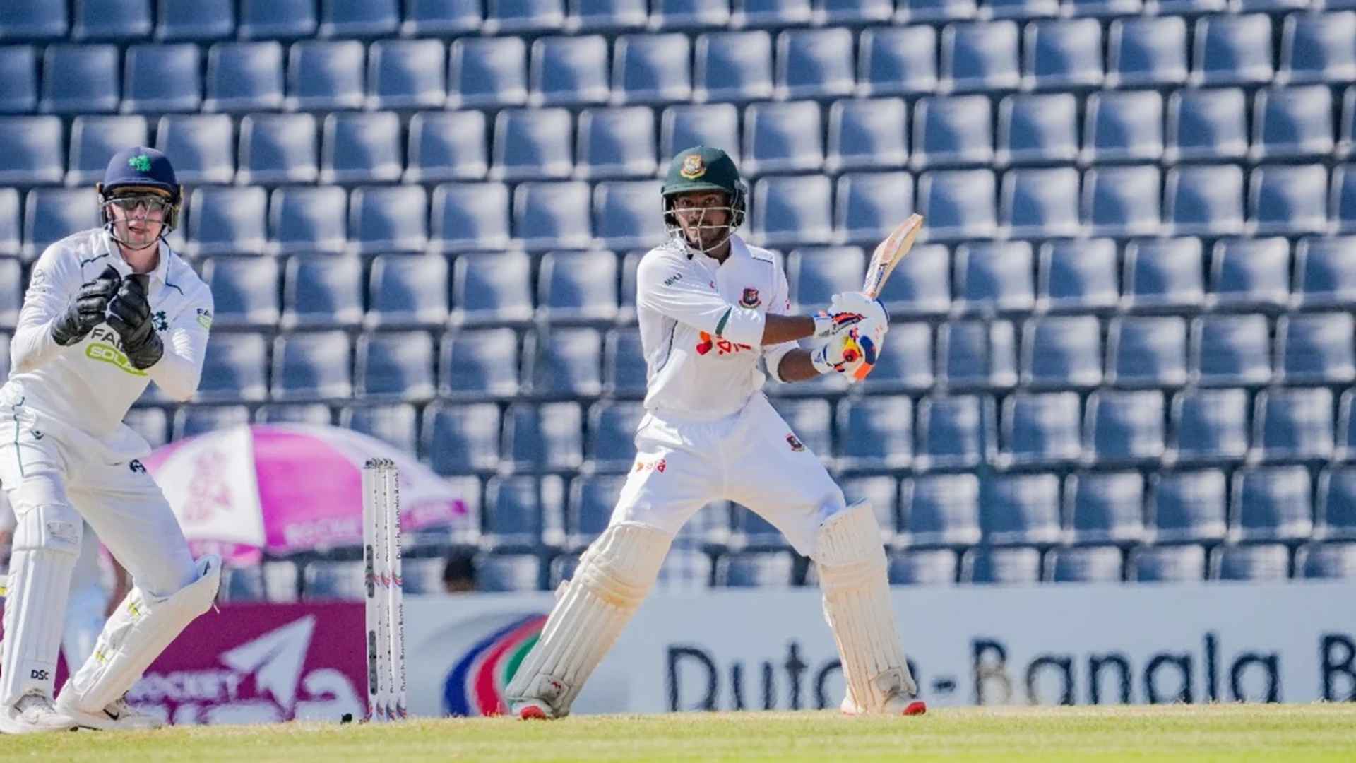 চা-বিরতির পর দুইশ পার, জয়-এর সেঞ্চুরিতে দৃঢ় বাংলাদেশ