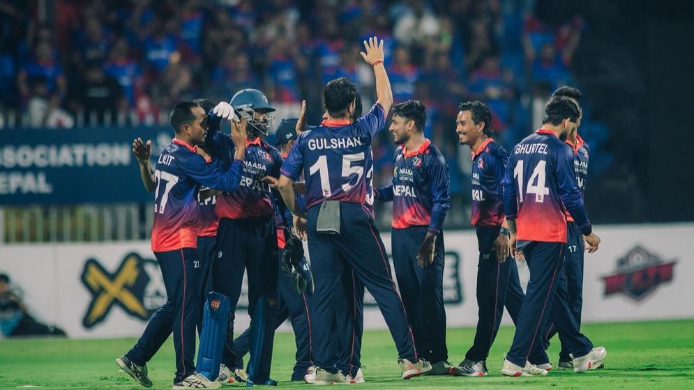 নেপালের ঐতিহাসিক জয়: ওয়েস্ট ইন্ডিজকে হারিয়ে সিরিজ নিশ্চিত