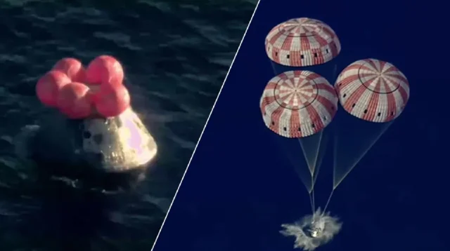 চন্দ্রপথ ঘুরে নিরাপদে ফিরলেন চার নভোচারী, সফল আর্টেমিস-২ মিশন