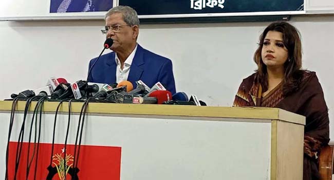 বিএনপি ভারতের কাছে শেখ হাসিনাকে ফেরত চাইল