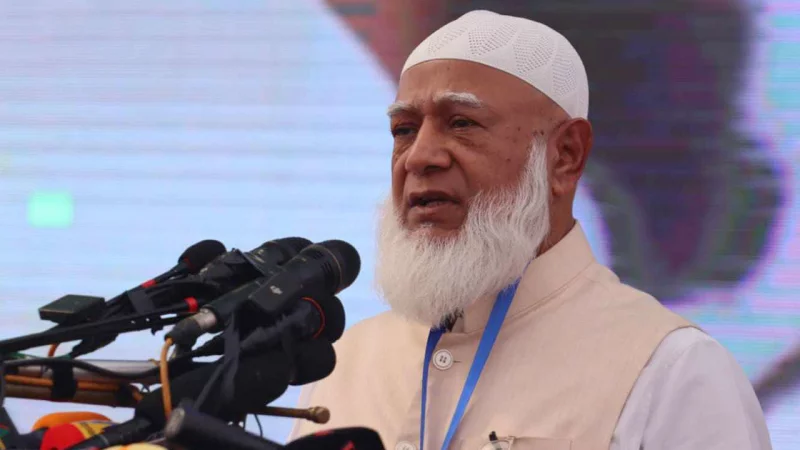 অতীতের ভুলের জন্য বিনা শর্তে ক্ষমা চাইলেন জামায়াতের আমির