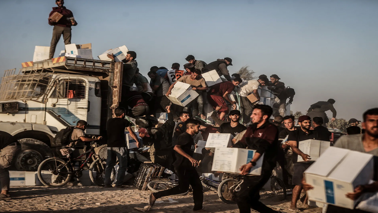 যুদ্ধবিধ্বস্ত গাজায় ৫৩০ টন মানবিক সহায়তা পাঠাল আফগানিস্তান