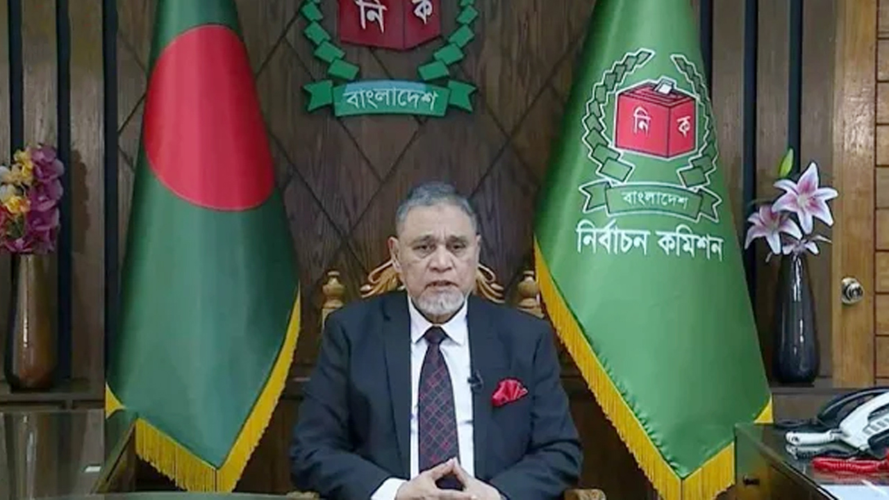 সন্ধ্যায় জাতির উদ্দেশে ভাষণ দেবেন প্রধান নির্বাচন কমিশনার