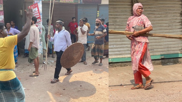 ফুটবল ম্যাচের মাইকিং ঘিরে ফরিদপুর রণক্ষেত্র, চার গ্রামের সংঘর্ষে আহত ২০০