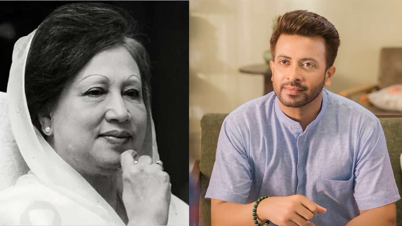 শীর্ষ নায়ক শাকিব খানের শোকবার্তা: খালেদা জিয়ার মৃত্যুতে গভীর শোক