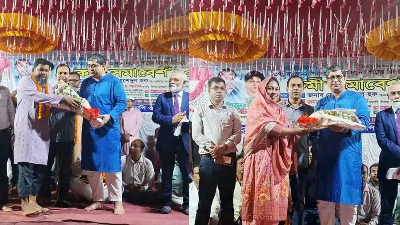 জামায়াত নেতা ও যুব মহিলা লীগ নেত্রীর নেতৃত্বে বিএনপিতে যোগ দেন দুই শতাধিক নেতাকর্মী । ছবি: সংগৃহীত