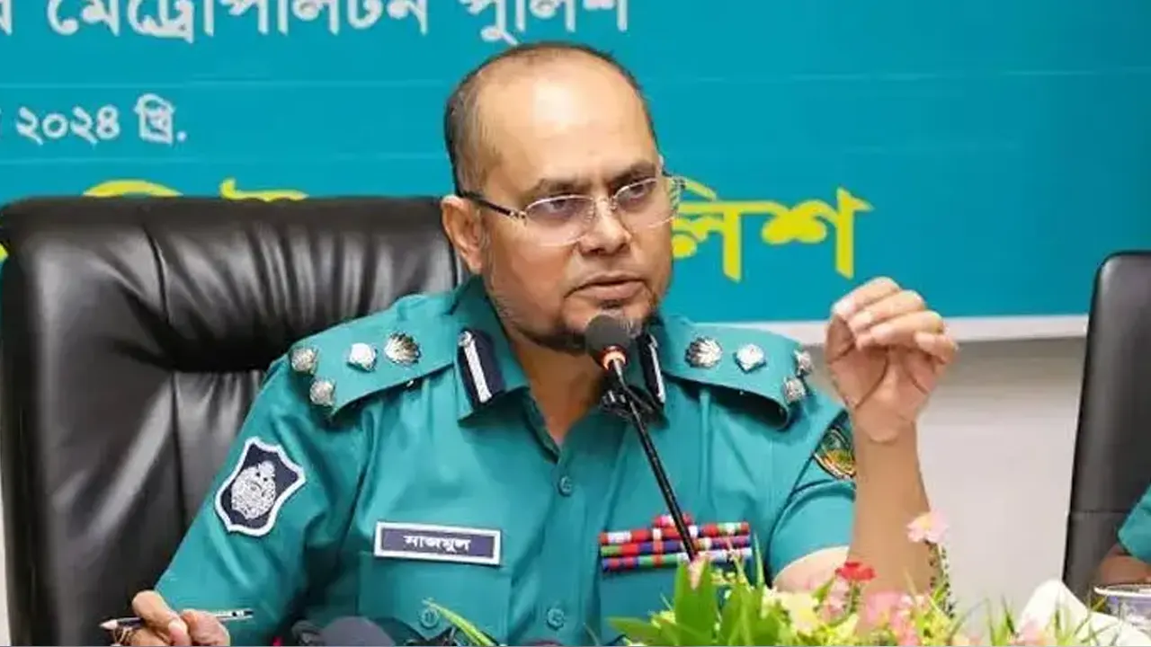 গাজীপুরের আলোচিত পুলিশ কমিশনার নাজমুল করিম খান বরখাস্ত