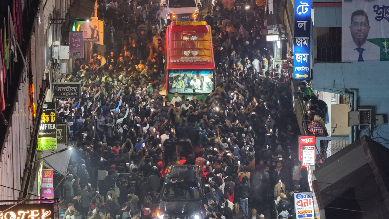 সিলেটে শশুর বাড়ির এলাকায় তারেক রহমান