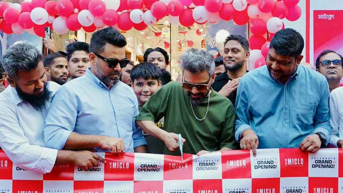 মাইক্লোর শোরুম উদ্বোধন করলেন হাবিব ওয়াহিদ