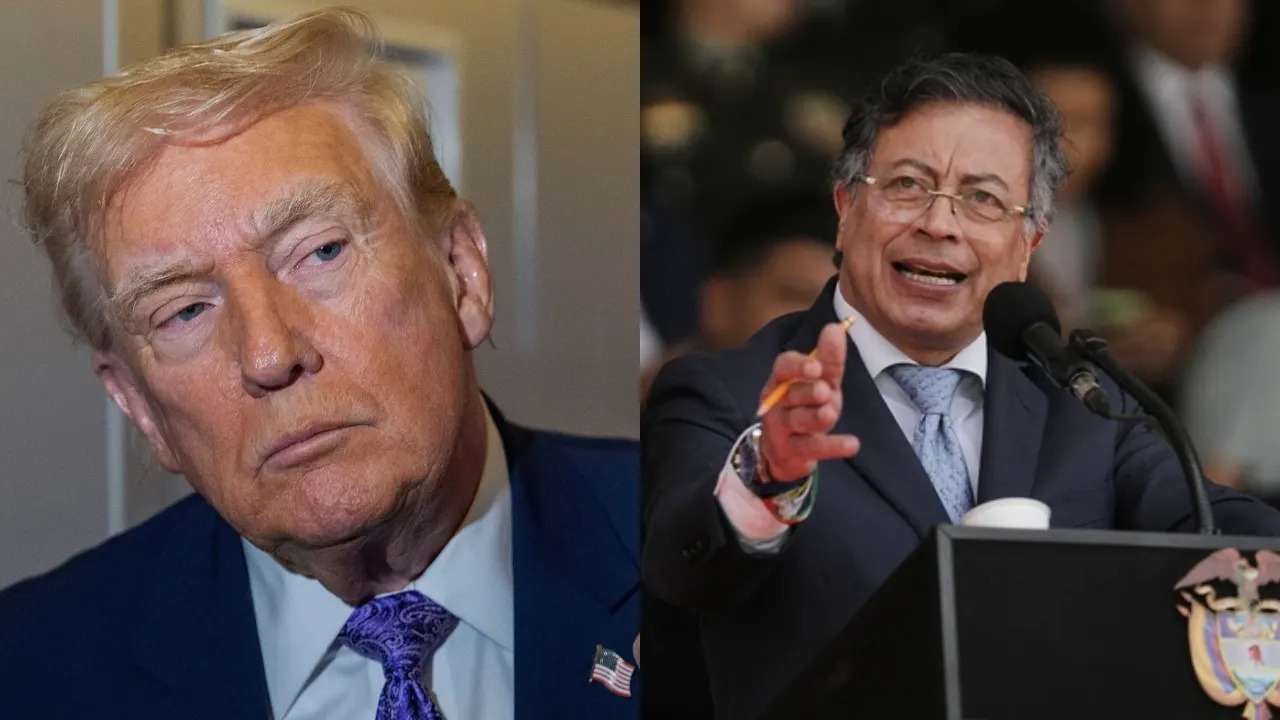 কলম্বিয়ার প্রেসিডেন্টকে সরাসরি হুমকি দিয়েছেন ডোনাল্ড ট্রাম্প