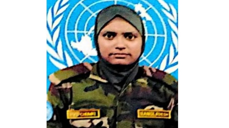 শান্তিরক্ষী মিশনে ড্রোন হামলায় আহত ঘিওরের চুমকি