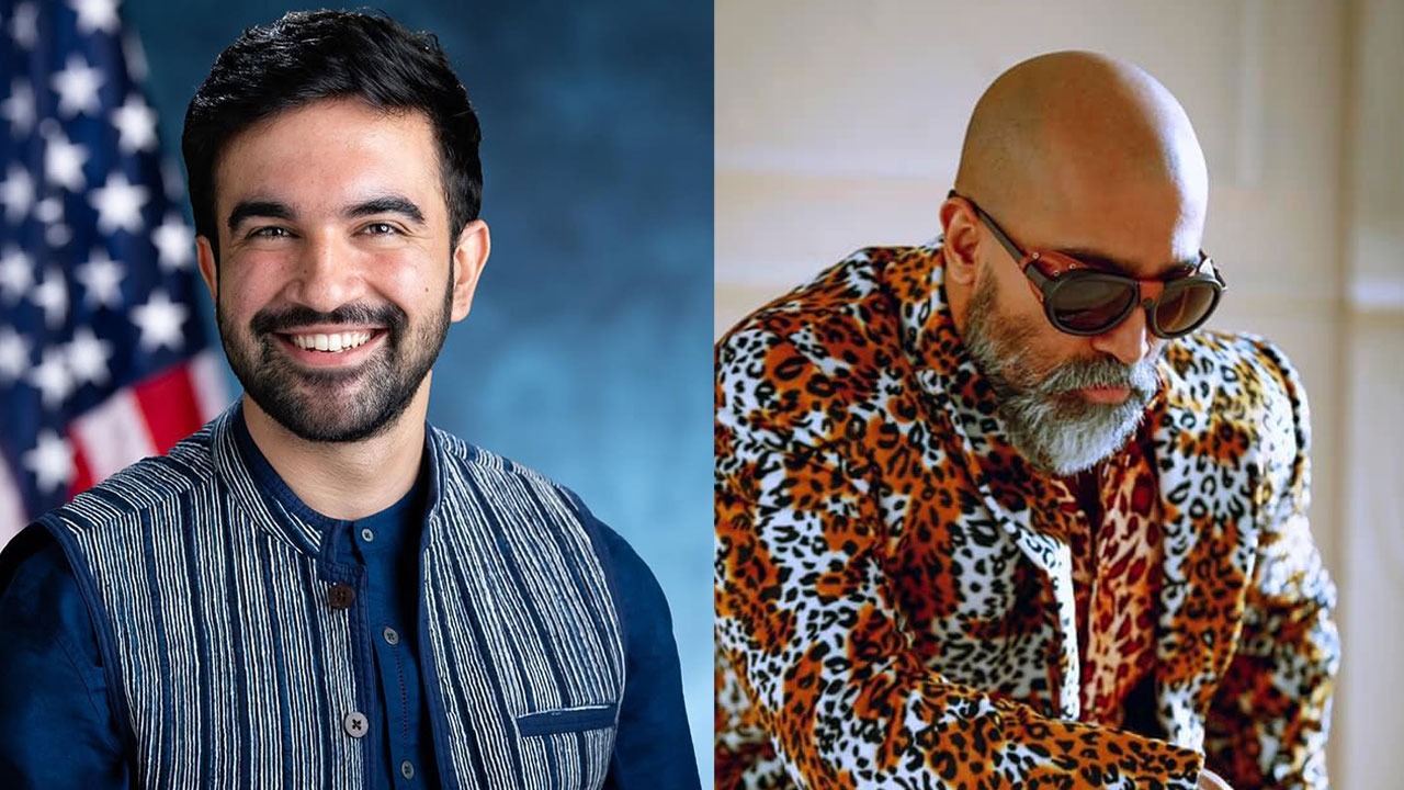 জোহরান মামদানির সামনে গিটার বাজিয়ে পারফর্ম করছেন জন কবির