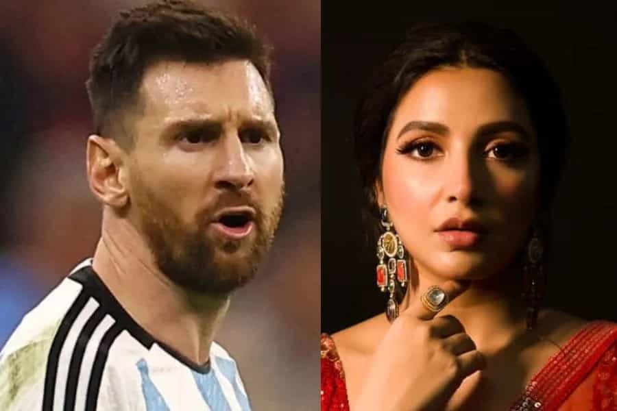 মেসি বিতর্কে মুখ খুললেন শুভশ্রী গঙ্গুলি