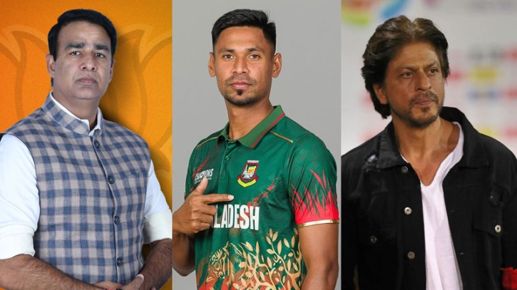 আইপিএল নিলামে মুস্তাফিজকে দলে নেওয়ায় শাহরুখকে গাদ্দার বললেন বিজেপি নেতা
