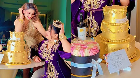 দুবাইয়ে বিশ্বের উচ্চতম হোটেলে মায়ের জন্মদিন উদযাপন করলেন উর্বশী রাউতেলা