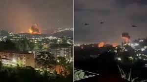 ট্রাম্পের নির্দেশে ভেনেজুয়েলায় হামলা