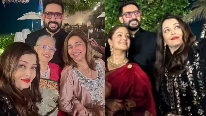 বিবাহবিচ্ছেদের গুঞ্জনের মধ্যে নতুন বছর উদযাপন শেষে একসাথে ফিরলেন অভিষেক–ঐশ্বরিয়া