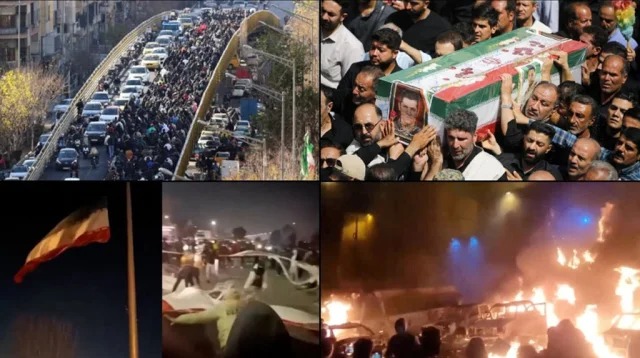 ইরানে বিক্ষোভ দমনে সেনাবাহিনীর ৮ সদস্য নিহত