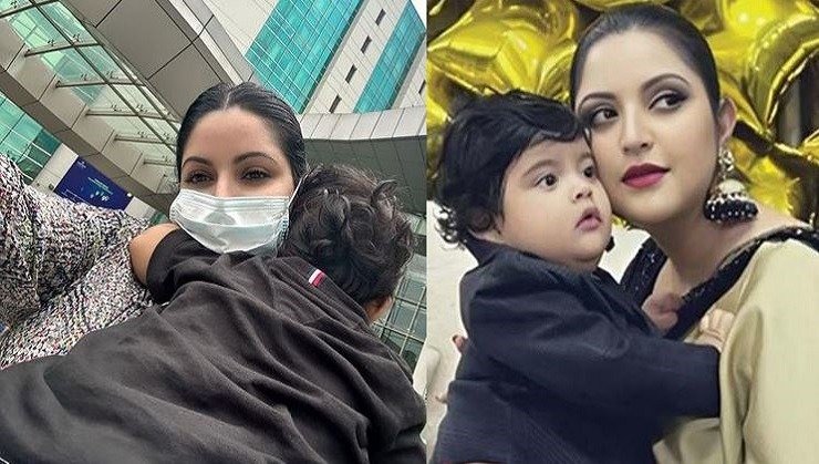 অসুস্থ পরীর পাশে পুত্র রাজ্য