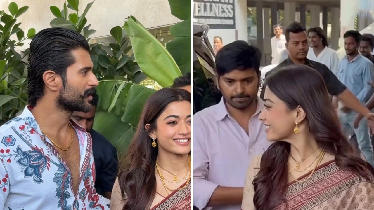 বিয়ে পরবর্তী চমকে ভক্তদের নজর কাড়ছেন বিজয়  ও রাশমিকা