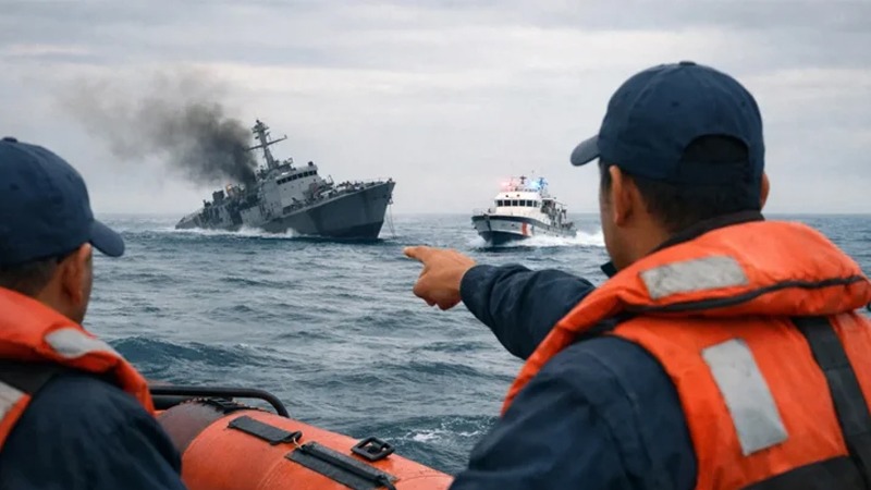 শ্রীলঙ্কার জলসীমায় ডুবতে থাকা ইরানি জাহাজ থেকে ৩০ জন উদ্ধার