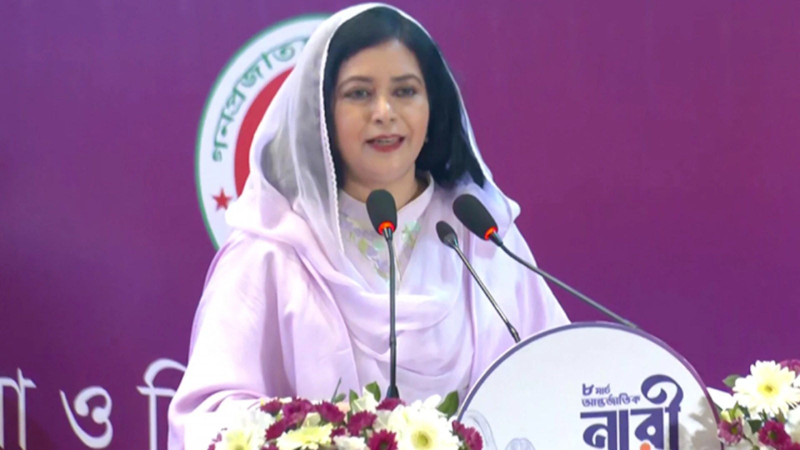 নারী দিবসে খালেদা জিয়াকে ‘গণতন্ত্রের অদম্য প্রতীক’ বললেন ডা. জুবাইদা রহমান