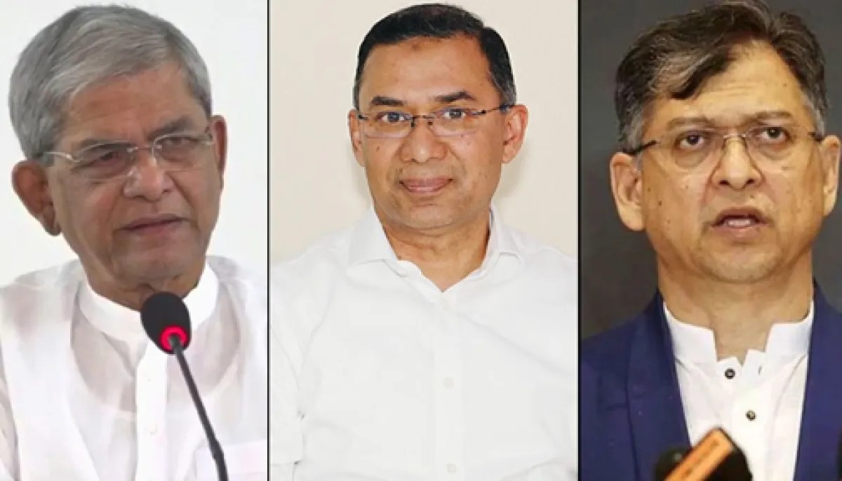 প্রধানমন্ত্রীর অনুপস্থিতিতে গুরুত্বপূর্ণ দপ্তরের দায়িত্বে সালাহউদ্দিন আহমদ ও মির্জা ফখরুল