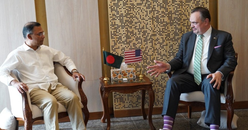 প্রধানমন্ত্রীর সঙ্গে সৌজন্য সাক্ষাৎ করেছেন মার্কিন রাষ্ট্রদূত