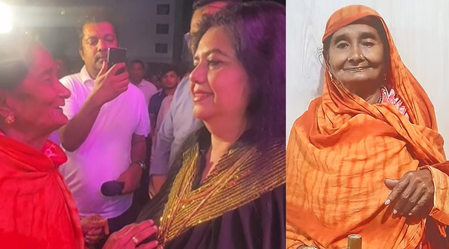 রুনা লায়লাকে গান শুনিয়ে জড়িয়ে ধরলেন কাঙ্গালিনী সুফিয়া