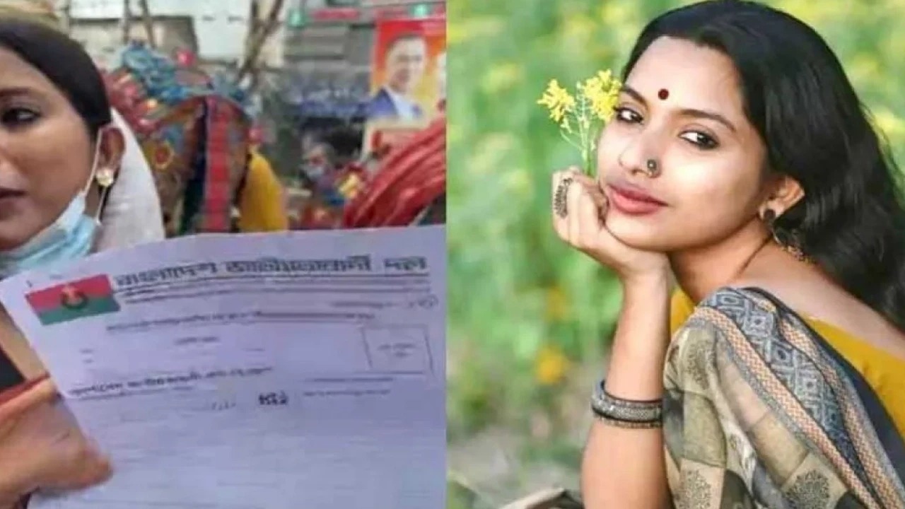 বিএনপির সংরক্ষিত নারী আসনে মনোনয়ন ফরম নিলেন ফারজানা সিথী