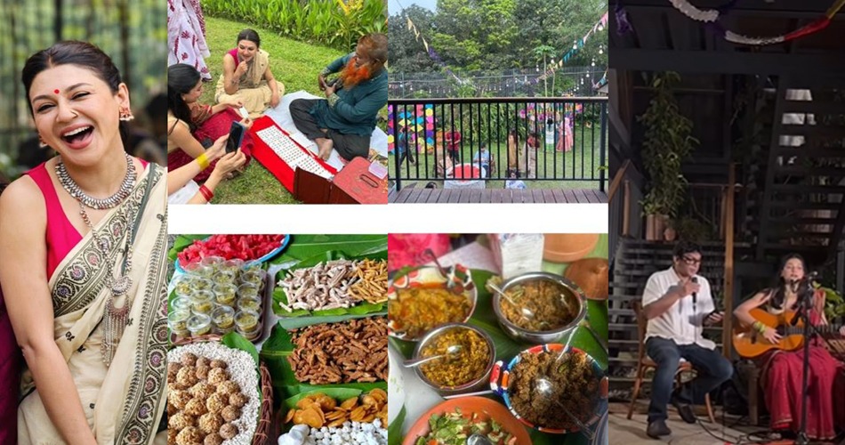 বৈশাখে নিজ বাসায় ছোট মেলার আয়োজন করলেন জয়া আহসান