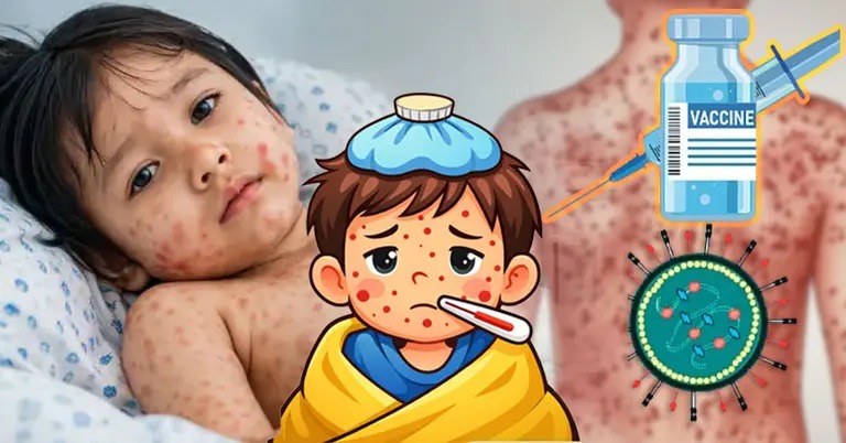 হামের প্রাদুর্ভাব ঠেকাতে দেশজুড়ে জরুরি টিকাদান শুরু