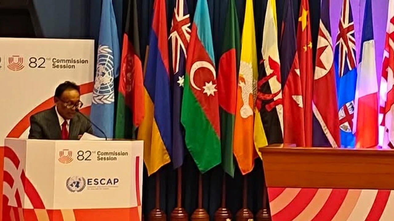 এসক্যাপ অধিবেশনে আঞ্চলিক সহযোগিতা জোরদারের আহ্বান বাংলাদেশের