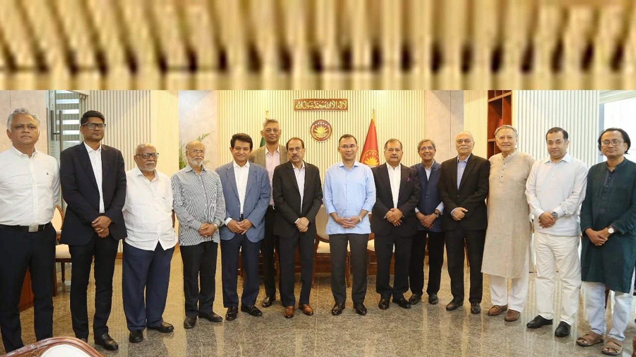 নোয়াব সদস্যদের সঙ্গে প্রধানমন্ত্রী তারেক রহমানের বৈঠক