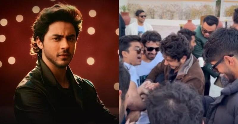 বিয়ের আসরে ‘জুতা চুরাই’ খেলায় মেতে উঠলেন আরিয়ান খান