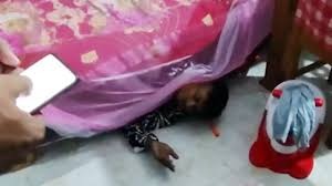চুরির সময় খাটের নিচে ঘুমিয়ে পড়লেন চোর, অবশেষে ধরা