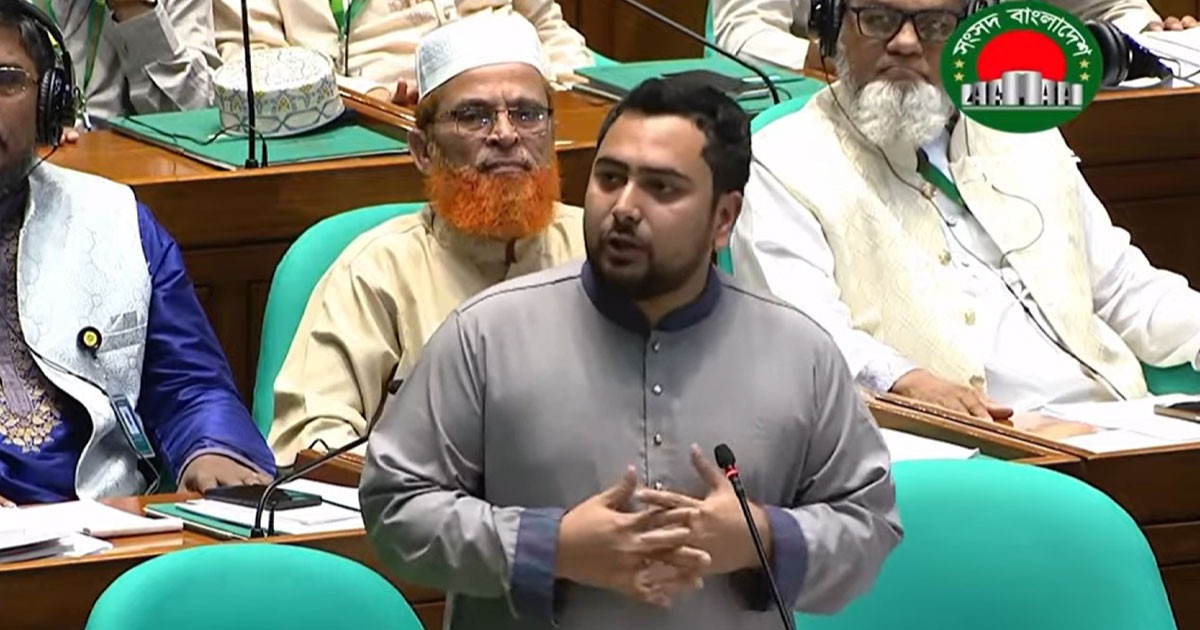 ২৪-এর গণঅভ্যুত্থান নিয়ে সংসদে তীব্র মন্তব্য নাহিদ ইসলামের, বিএনপি ও রাষ্ট্রপতির সমালোচনা