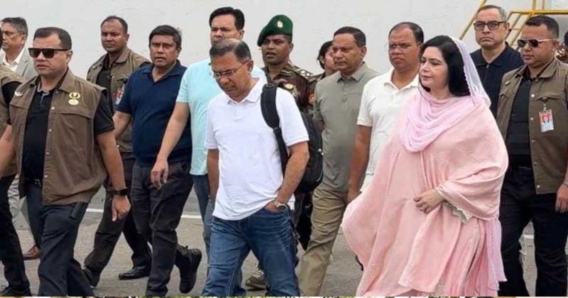 সিলেট পৌঁছেছেন প্রধানমন্ত্রী তারেক রহমান