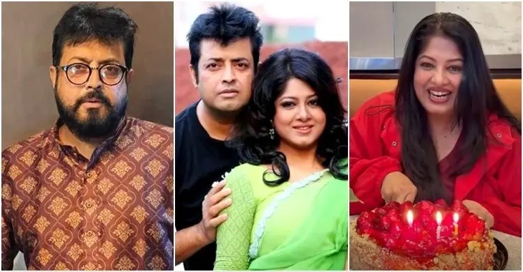 দূরে থেকেও সানির জন্মদিনে কেক কাটলেন মৌসুমী