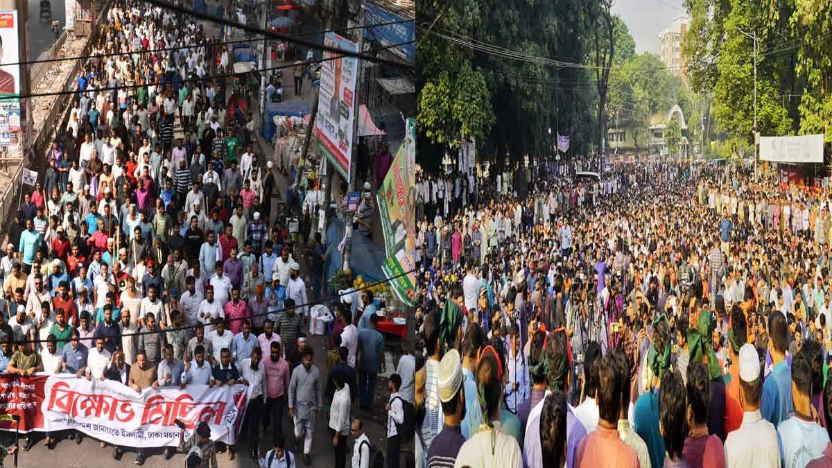 কর্মসূচি দিয়ে ‘উধাও’ আ.লীগ: প্রতিরোধে জামায়াত, ‘নীরব’ বিএনপি