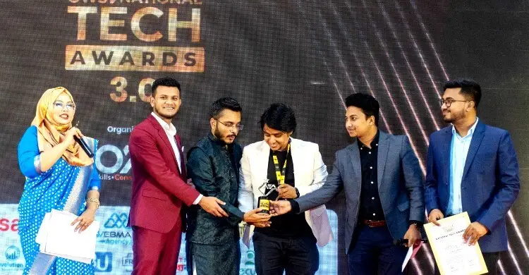 তথ্যপ্রযুক্তি শিক্ষায় অবদানের স্বীকৃতি, ন্যাশনাল টেক অ্যাওয়ার্ড পেলেন তিতাস সরকার