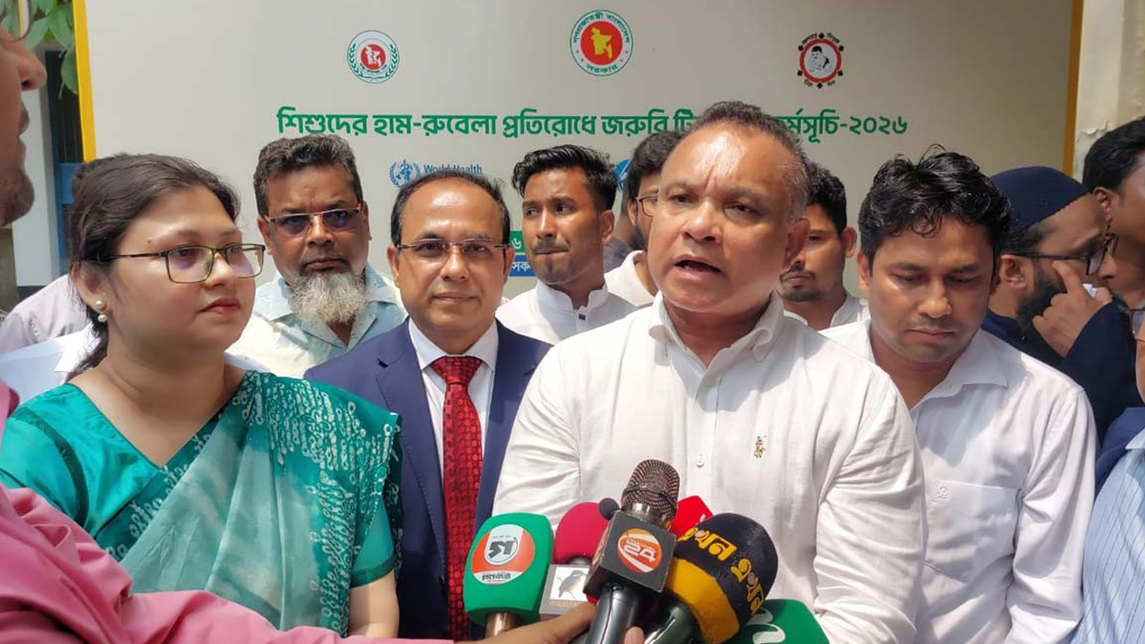 অতীত সরকারের ভুলে হামের টিকার এই সংকট: ড. জিয়াউদ্দিন হায়দার