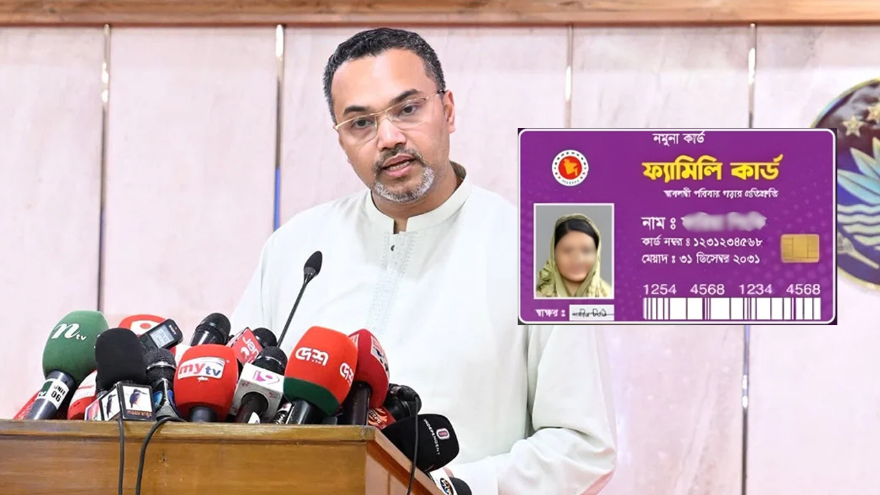 ‘ফ্যামিলি কার্ড’ পেয়েছে ৩৭ হাজার ৫৬৭ পরিবার: মাহদী আমিন