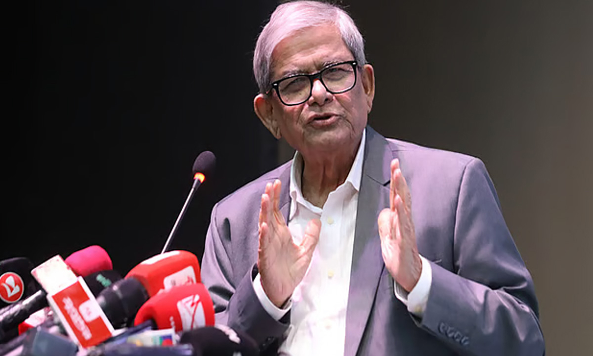 চাঁদাবাজির তথ্য সরাসরি জানানো যাবে মির্জা ফখরুলকে