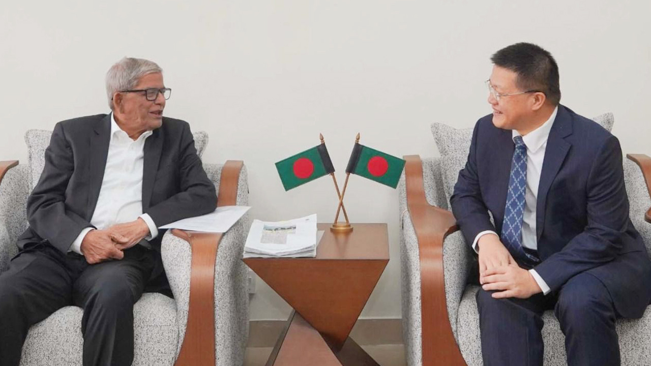 এলজিআরডি মন্ত্রীর সঙ্গে চীনের রাষ্ট্রদূতের সৌজন্য সাক্ষাৎ