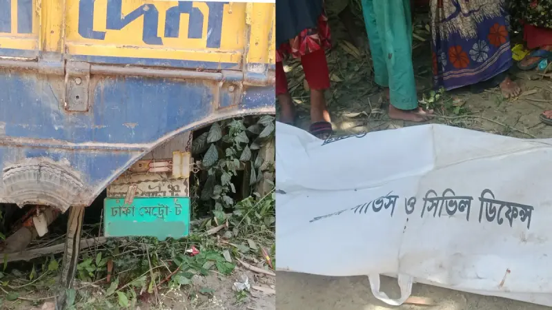 নড়াইলে সড়ক দুর্ঘটনা: ট্রাক চাপায় ৫৫ বছরের নারী নিহত