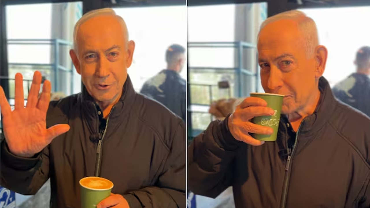 নেতানিয়াহুর কফি খাওয়ার ভিডিও এআই দিয়ে বানানো; দাবি ফ্যাক্টচেকারদের