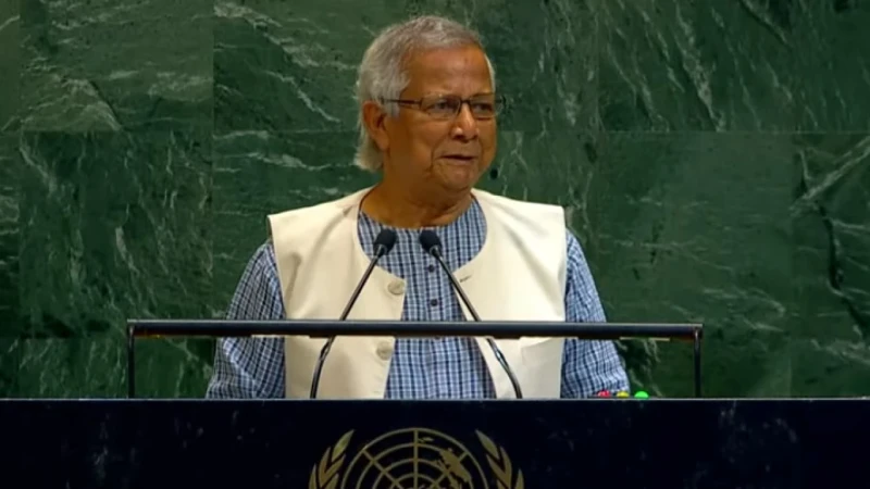 প্রধান উপদেষ্টা অধ্যাপক মুহাম্মদ ইউনূস। ছবি: রয়টার্স